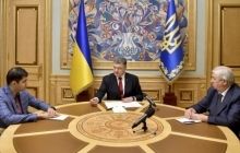 Порошенко усадил Шокина и Сакварелидзе за круглый стол - обещали совместно бороться с коррупцией (видео)