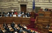 Greek parliament passes austerity measures amid anti-establishment protests