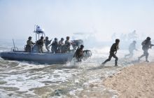 Українські морпіхи провели тактичні навчання на Миколаївщині (фоторепортаж)