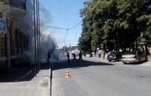 Появилось видео беспорядков в Харькове