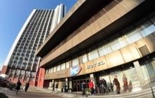 Ночью в Киеве горела гостиница "Турист", пострадал 1 человек