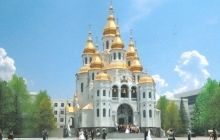 В Харькове совершен чин великого освящения возрожденного храма святых Жен-Мироносиц