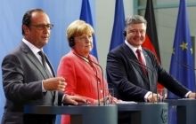 Merkel with Poroshenko: No new format of talks on Ukraine needed