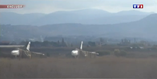 В Сирии европейские журналисты впервые сняли на видео российскую военную технику В Сирии европейские журналисты впервые сняли на видео российскую военную технику