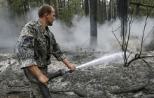СЭС зафиксировала в Житомире существенное превышение вредных веществ в воздухе из-за пожара