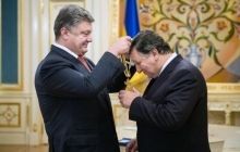 Порошенко вручив орден Свободи екс-президенту Європейської Комісії Баррозу