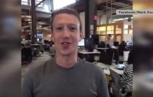 Цукерберг в прямому ефірі показав офіс Facebook і своє робоче місце (відео)