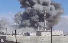 У мережі з'явилося відео наслідків ударів російської авіації по провінції Хомс в Сирії