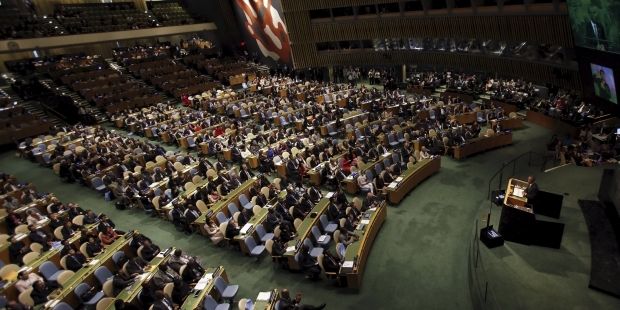 Зал ГА ООН, иллюстрация / REUTERS