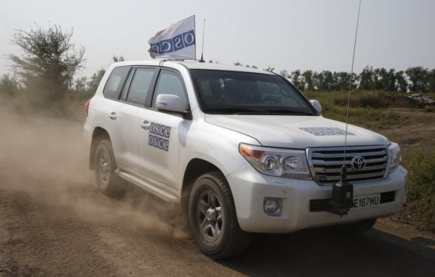 The head of the OSCE SMM urged militants to withdraw heavy weapons / Photo from UNIAN