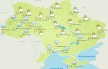 Погода на сегодня: будет ясно и холодно, в западных областях - дожди и мокрый снег