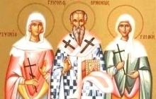 13 жовтня - пам'ять священномученика Григорія, просвітителя Вірменії, а також святих мучениць Рипсимії і Гайанії
