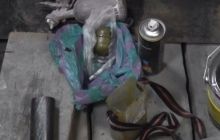 У Миколаєві затримали прихильників "ЛНР" і "ДНР", які встановили на проспекті прапор України зі свастикою