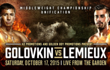 Бокс, чемпионские бои WBC, WBA, IBF, Головкин - Лемье, Гонсалес - Вилория: видео онлайн-трансляция