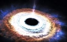 Ученые NASA показали, как черная дыра рвет звезду (видео)