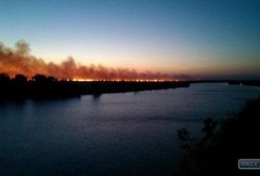 В Одеській області горять заповідні плавні Дністра (фото)