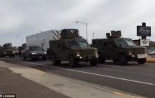 СМИ: В США военный броневик врезался в фуру с ядерной боеголовкой внутри (видео)