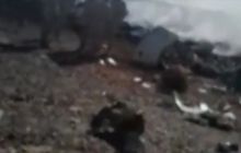 В сети появились снятые через два часа после аварии кадры с обломками А321 (видео)