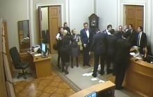 Геращенко виклав кадри сутички Тетерука з Кужель у Раді (відео)