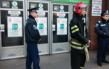 У Києві станція метро "Хрещатик" зачинена через загрозу вибуху (фото)