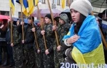 У Житомирі відбувся мітинг з нагоди річниці початку Євромайдану, у Львові активісти запалили свічки (фото)