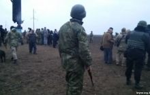 У Херсонській області учасники блокади Криму допустили до пошкоджених опор ЛЕП ремонтників