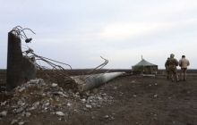 Через падіння опори ЛЕП Каланчацький та Чаплинський райони підключили за резервною схемою