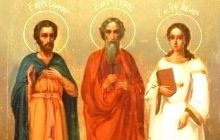 28 ноября – память святых мучеников Гурия, Самона и Авива
