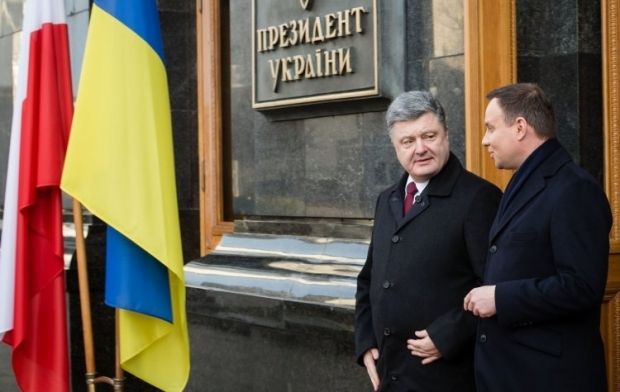 Петро Порошенко та Анджей Дуда / Фото УНІАН Петро Порошенко та Анджей Дуда / Фото УНІАН