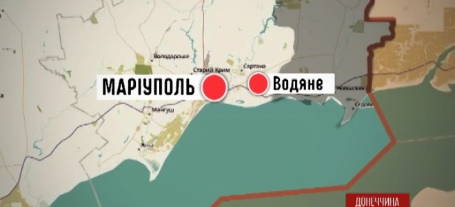 Боевики фактически стирают Водяное с лица земли / © UNIAN Боевики фактически стирают Водяное с лица земли / © UNIAN