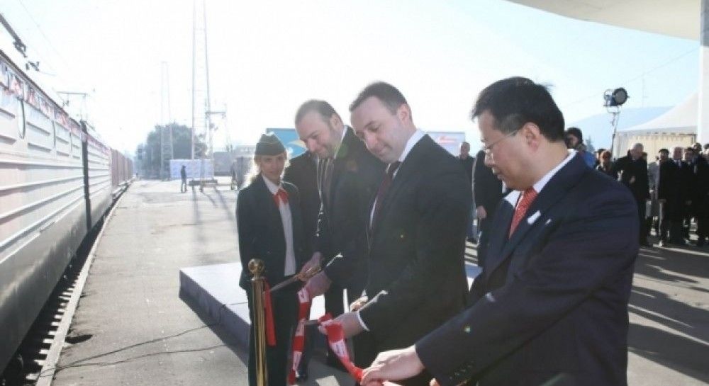 First Chinese Silk Road cargo train arrives in UNIAN