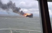 32 workers die after fire on Azeri oil platform