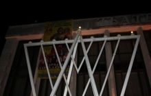 У центрі Житомира з нагоди святкування Хануки встановили великий дев’ятисвічник