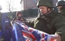 В "ДНР" пропагандисты пробили очередное дно: нашли флаг Австралии и польский сапог (видео)
