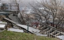 Зсувний схил на Червонозоряному проспекті у Києві укріплять новою підпірною стіною