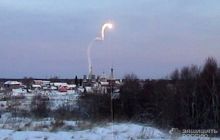 Photos released of missile hitting residential area in Russia during drills