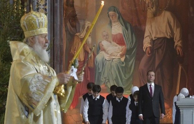 Патриарх Кирилл отметился ложью о "миролюбивой" России / REUTERS