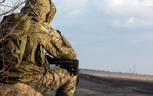 В зоне АТО ранен украинский военный / Фото УНИАН