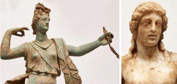 В Греции нашли древние скульптуры античных богов . Фото: Министерство культуры Греции www.yppo.gr