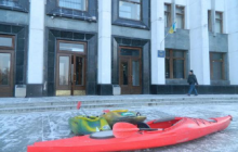 Активісти вимагають у Тернопільської облради заборонити будівництво ГЕС на Дністрі