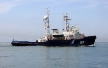У берегов оккупированного Крыма пограничники задержали судно с капитаном-украинцем