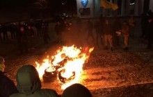 В Киеве прошла акция, посвященная событиям на Майдане