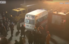 В Китае спасли 4 шахтеров, которые провели под землей 36 дней