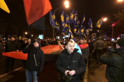 бандера шествие киев / espreso.tv