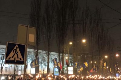 бандера шествие киев / espreso.tv