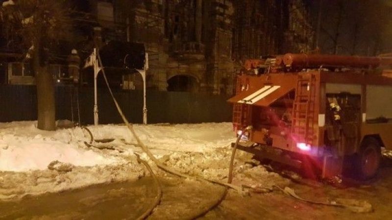 одесса дом руссова пожар / odessa-life.od.ua