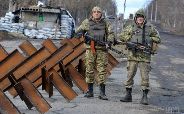 АТО, Донбасс, военные, военный / Фото УНИАН