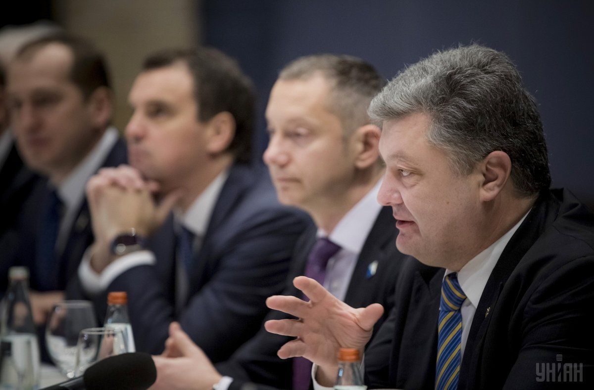 Ложкин, Порошенко / Фото УНИАН Ложкин, Порошенко / Фото УНИАН