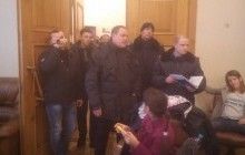 У кабінеті міністра юстиції сталася бійка: активісти побачили силовиків, які брали участь в розгоні Майдану (фото, відео)