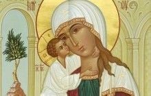 18 лютого православні християни моляться перед образом Пресвятої Богородиці "Віднайдення загиблих"